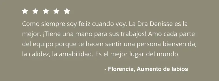Florencia — Aumento de labios